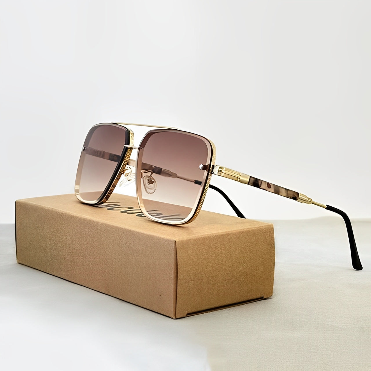 Raven – Retro Aviator Zonnebril