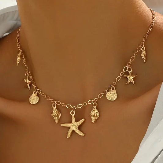 Marina Hanger Ketting Vintage Bohemian Oceaanstijl