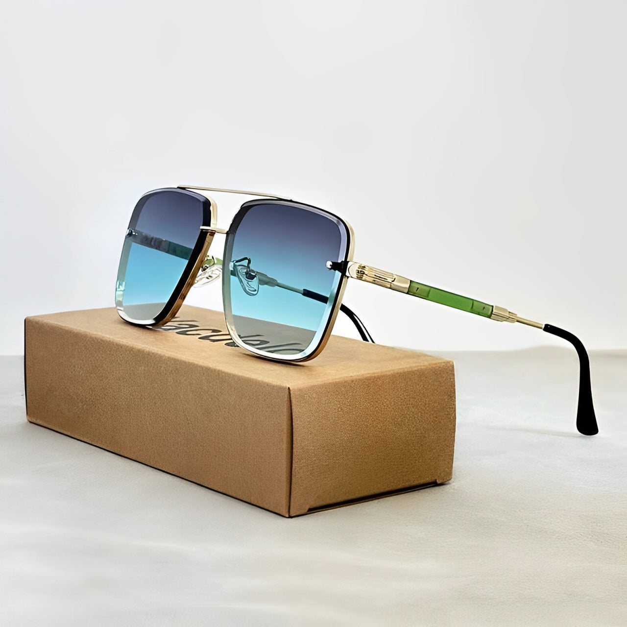 Raven – Retro Aviator Zonnebril